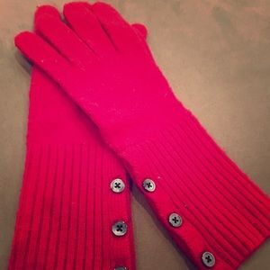 Red Banana Republic knit gloves - NWOT